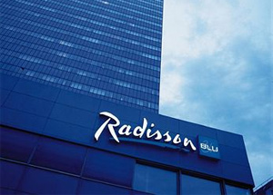 Radisson BLU, et hotell i København.